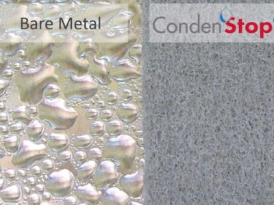 Condenstop-vs-Bare-Sheet-Metal