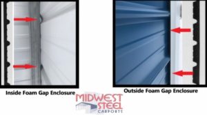Common-Steel-Building-Problems-and-Solutions-Foam-Gap-Enclosures